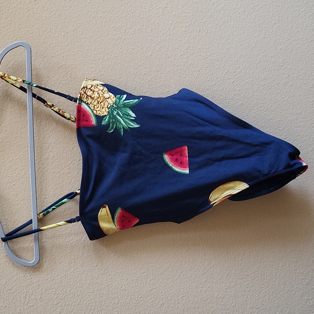 Forever 21 Fruit One Piece Swimsuit Small